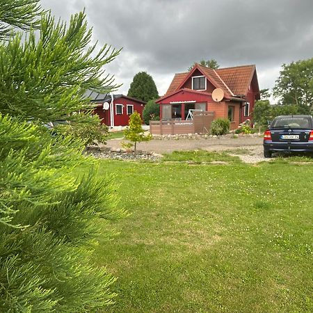 Fischerhuette IV Mobilheim Polchow Extérieur photo